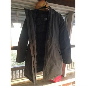 NORTH FACE LONG WINTER COAT